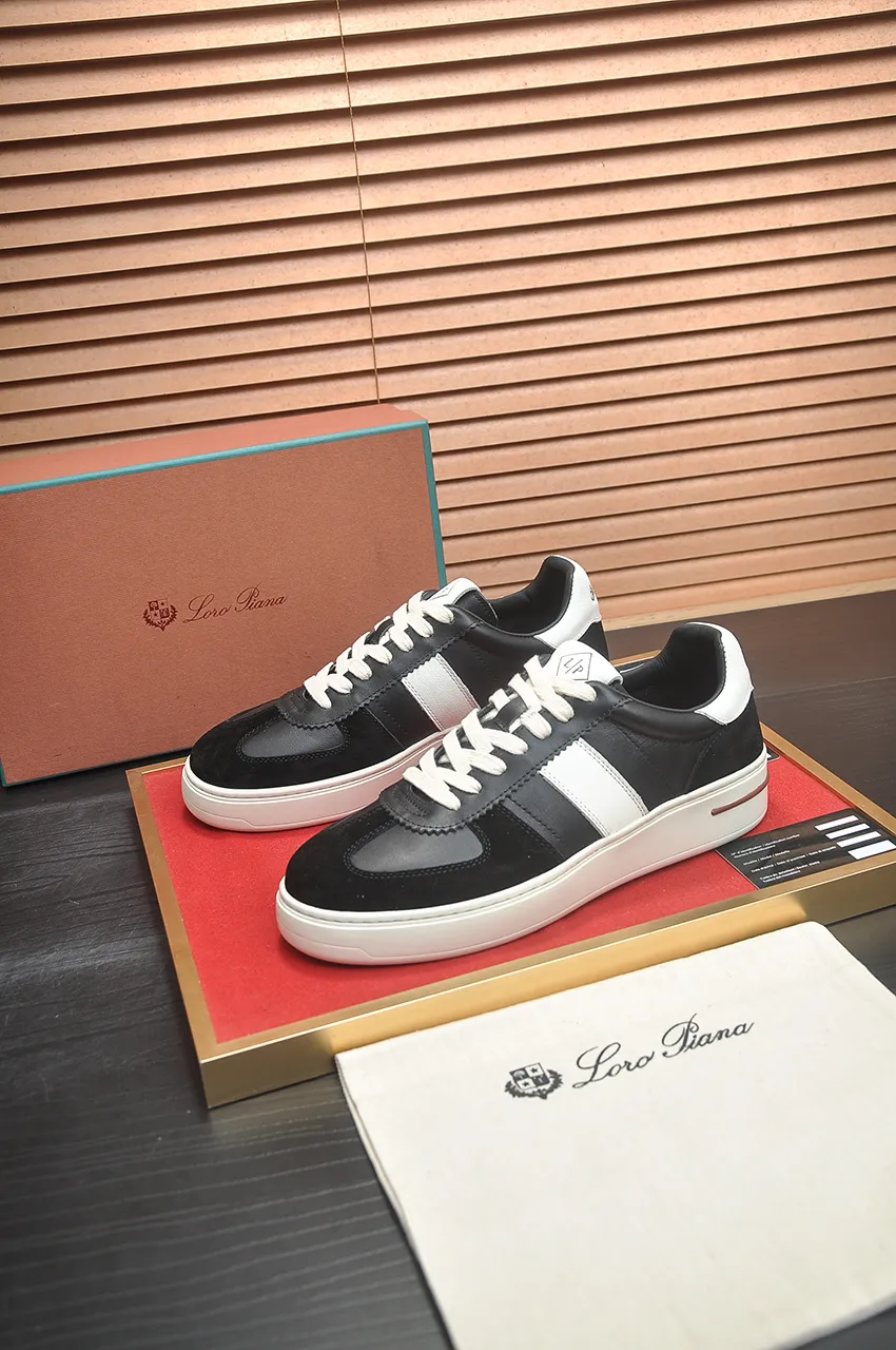 Men's men's shoes 💰580💶[𝐥𝐨𝐫𝐨 𝐏𝐢𝐚𝐧𝐚] lp classic loafers, an Italian treasure brand, the only brand that can match Hermès! Only after wearing it do we realize that we cannot let down our feet. The upper is imported cashmere, the lining of water-dyed cowhide ➕ the cowhide feet, the official original glass rubber outsole, and the pendant. Exclusive original packaging (tag ➕ brand paper ➕ outer box ➕ hand bag) code number: 38-46 (45 46 customized)